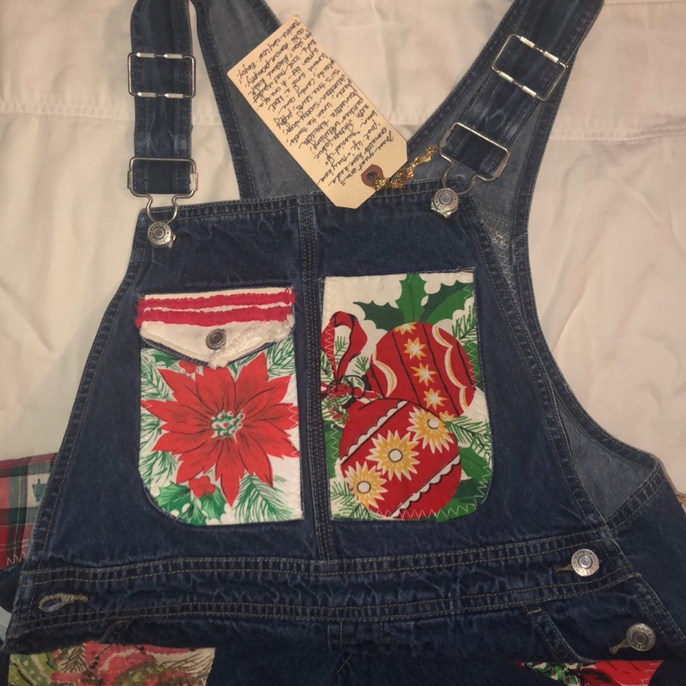 Ugly Christmas Overalls